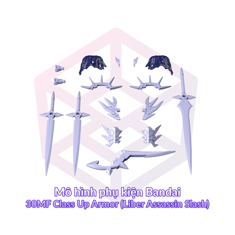 Mô hình phụ kiện Bandai 30MF Class Up Armor (Liber Assassin Slash) [GDB] [30MF]
