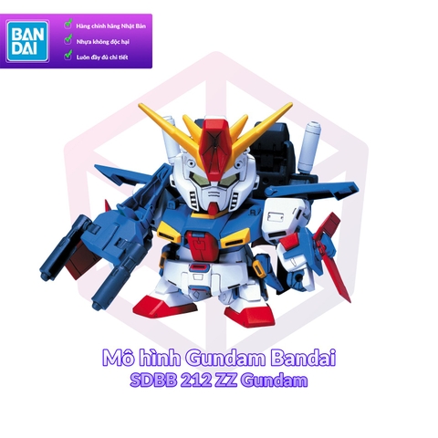 Mô hình Gundam Bandai SDBB 212 ZZ Gundam [GDB] [BSD]