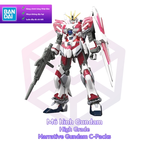 Mô Hình Gundam Bandai HG 222 Narrative Gundam C-Packs 1/144 Gundam Narrative [GDB] [BHG]