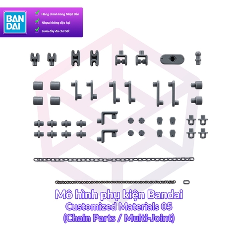 Mô hình phụ kiện Bandai Customized Materials 05 (Chain Parts / Multi-Joint) [GDB]