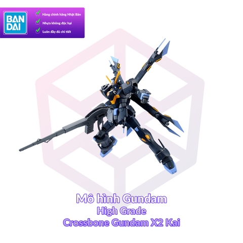 Mô Hình Gundam P-Bandai HG XM-X2ex Crossbone Gundam X2 Kai 1/144 Crossbone Gundam [GDB] [BHG]