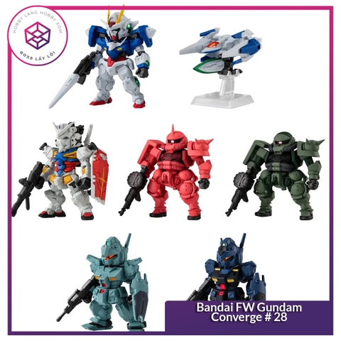 Mô hình Gundam Bandai FW Gundam Converge # 28 Full Set [GDB] [FCH]