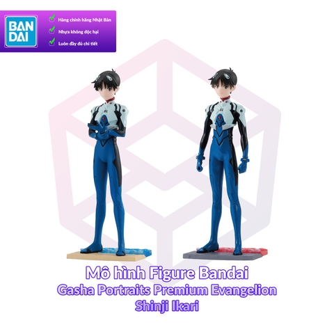 Mô hình Figure Bandai Gasha Portraits Premium Evangelion Shinji Ikari [FCH]