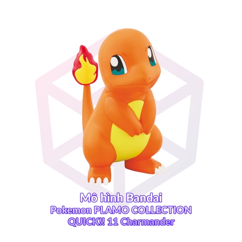Mô hình Bandai Pokemon PLAMO COLLECTION QUICK!! 11 Charmander [GDB]