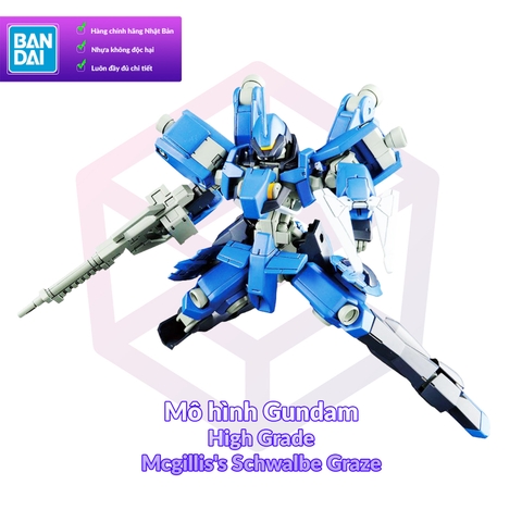 Mô Hình Gundam Bandai HG 003 Mcgillis's Schwalbe Graze 1/144 IBO [GDB] [BHG]