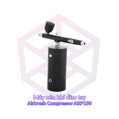 Máy nén khí cầm tay kèm súng sơn Airbrush Compressor ARP150 - Dụng cụ độ Tool [TAM]