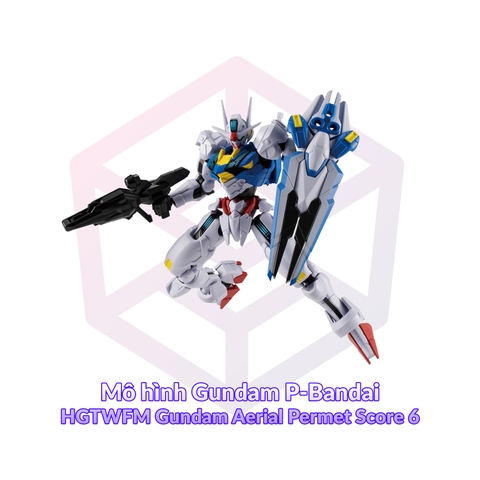 Mô hình Gundam P-Bandai HGTWFM Gundam Aerial Permet Score 6 1/144 The Witch From Mercury [GDB] [BHG]