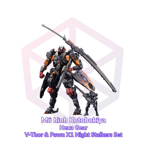 Mô hình Kotobukiya Hexa Gear V-Thor & Pawn X1 Night Stalkers Set [KTB] [HXG]