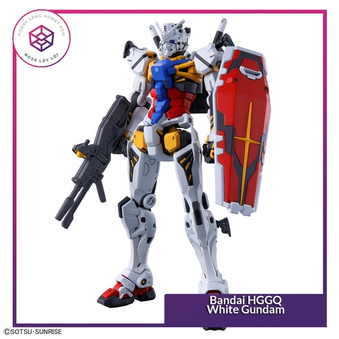 Mô hình Gundam Bandai HGGQ White Gundam 1/144 [GDB] [BHG]
