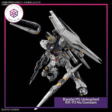 Mô hình Gundam Bandai PG Unleashed RX-93 Nu Gundam 1/60 [GDB] [BPG]