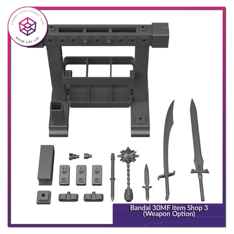 Mô hình phụ kiện Bandai 30MF Item Shop 3 (Weapon Option) [GDB] [30MF]