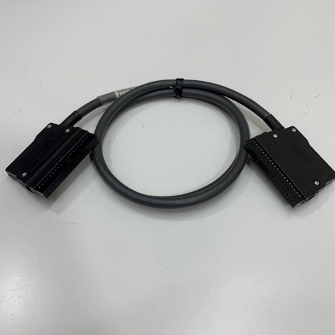 Cáp 0.7M 2.3ft Siron X210-4-700mm Cable 40 Pin MIL Connector IDC 40 Pin Female to Female Pitch 2.54mm Round Cable For Servo Driver/PLC and Terminal Block Breakout Board