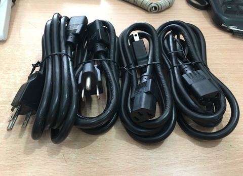 Dây Nguồn Tiêu Chuẩn Mỹ Chính Hãng KING-CORD KC-001 E318430  KC-003 LL57870 NEMA 5-15P to C13 AC Power Cord 10A 125V 3x0.824mm 18AWG Length 1.5M