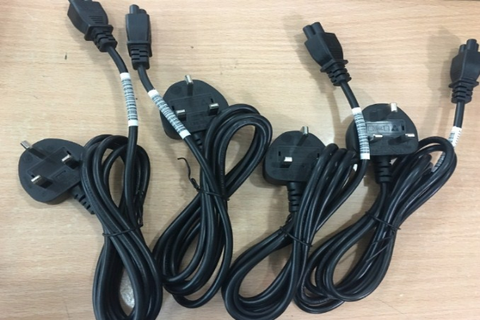 Dây Nguồn Power Cord LINETEK LP-61L LS-15 IEC C5 UK 5A / 2.5A 250V 3x0.75mm For Projector Pinter Adapter notebook Length 1.8M