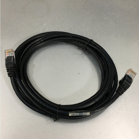 Dây Nhẩy DELL Original RJ-45 12 FT CAT5E KVM 2R512 CN-02R512 UTP PVC CM Ethernet Network Patch Straight Through Cable Black Length 3.6M