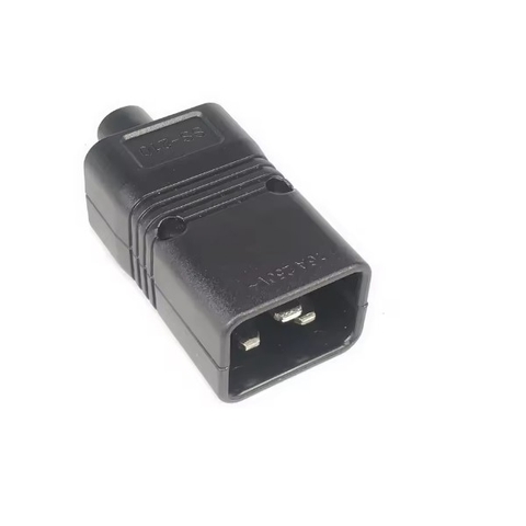 Rắc Đấu Nguồn Điện Thiết Bị Âm Thanh Số Và Máy Chủ Với UPS PDU SS-210 IEC 320 C20 Male AC Plug 16A 250V AC Power Connector IEC C20