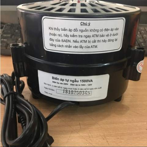 BIẾN ÁP TỰ NGẪU LIOA 1500VA CHUYỂN ĐỔI ĐIỆN ÁP 220V SANG 100V 110V 120V