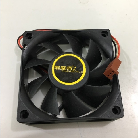 Fan THERMALS 70x70x20mm DC 12V 0.7A Connector 3Pin