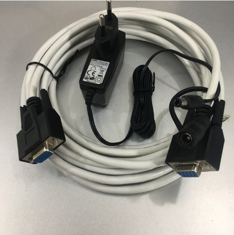 Bộ Cáp Và Sạc Máy Quét Mã Vạch Honeywell 52-52557-3-FR Cable RS232 DB9 Female 5M Coiled 5V External Power For Honeywell Vuquest 3320g Vuquest 4980 Vuquest 3310g