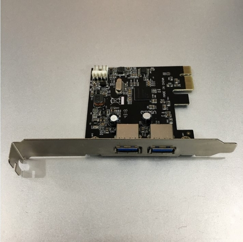 Card PCI Express to 2 Port USB3.0 Super Speed 5Gbps Renesas Chíp NEC D720200AF1 For Computer Desktop MT