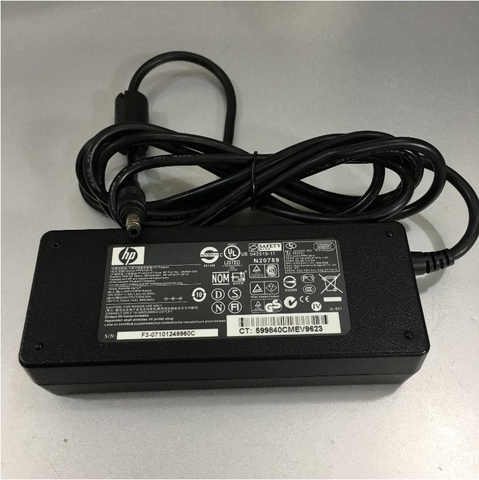 Adapter 19V 4.74A 90W HP COMPAQ PPP012H-S Connector Size 4.8mm x 1.7mm