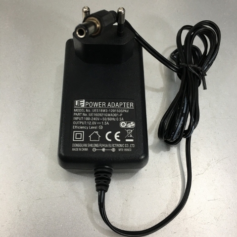 Adapter 12V 1.5A 18W UE18W3-120150SPAV Connector Size 5.5mm x 2.5mm
