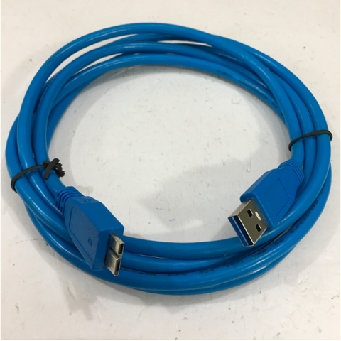 Cáp Kết Nối USB 3.0 SUPERSPEED USB 3.0 Type A to Type Micro B Cable Connector Types Length 2M