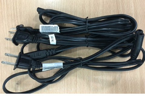 Cáp Nguồn Notebook 2-prong Power Cord IEC320 C7 I-Sheng IS-033 - E55943 2 x 18 AWG 0.824mm 7A 125V Length 1.5M