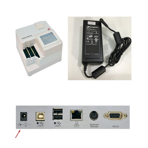 Adapter 12V 6.25A 75W FSP Connector Size 5.5mm x 2.5mm For Máy Xét Nghiệm Nước Tiểu ANALYZER URILYZER 500 PRO