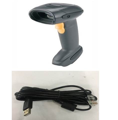 Cáp Máy Quét Symbol DS6708 Barcode Scanner CBA-U01-S07ZAR Cable USB to RJ50 10P10C Length 3M