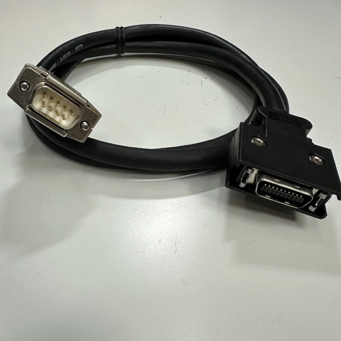 Cáp 1M 33ft Cable Connector MDR 20 Pin Male With Latch Clip to DB9 Male 9 Pin Plug For Servo Drive I/O Signal Interface Cable