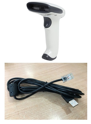 Cáp Kết Nối Mã Vạch Honeywell Xenon 1300G Color Cable USB to RJ50 10P10C Length 3M