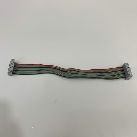 Cáp Bẹ Nhiều Mầu 16 Pin 2.54mm Pitch 2x8P 16 Wire IDC Flat Rainbow Ribbon Cable Dài 20Cm