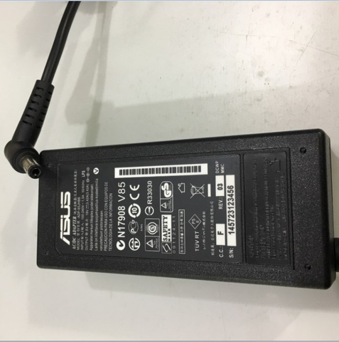 Bộ Chuyển Đổi Nguồn Adapter ASUS 19V 3.42A ADP-65JHBB Connector Size 5.5mm x 2.5mm 90 Degree