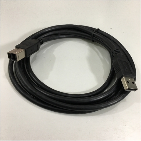 Cáp Kết Nối Chính Hãng Amphenol RUB30-0056 E326508 AWM 2725 30V Cable USB 3.0 Type A to Type B Cable Connector Types Length 1.8M