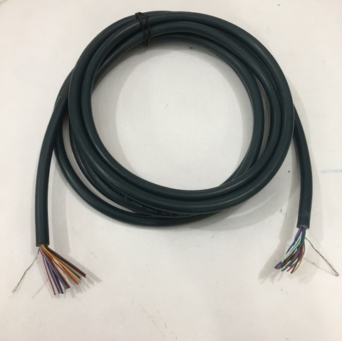 Dây Cáp Hàn Và Đấu Mạch Điều Khiển 20 Core 28AWG E164571 Unscreened 20x0.12mm Có Vỏ Bọc Bạc Chống Nhiễu Cable PVC Green Length 3M