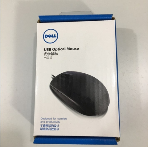 Chuột Quang Máy Tính Dell MS111 Black Cổng USB Mouse