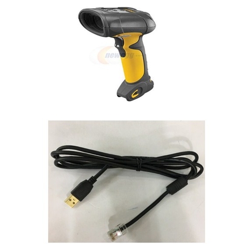 Cáp Máy Quét Symbol DS3508 Barcode Scanner CBA-U01-S07ZAR Cable USB to RJ50 10P10C Length 1.5M