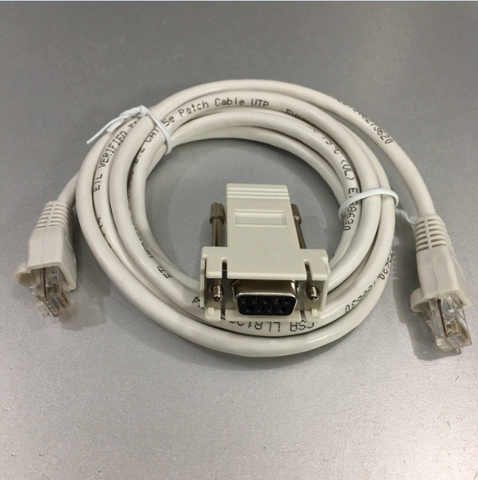 Cáp Điều Khiển Juniper Networks 094-0040-000 CONTROL RS232 DB9 Female to RJ45 Console Management Router Cable White Length 2M