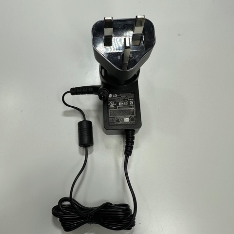 Adapter 19V 1.3A 24W LG ADS-25FSG-19 UK Plug Connector Tip Size 6.5mm x 4.4mm For LG Monitor Power Supply LG Odyssey Monitor; LG LCD LED TV Monitor