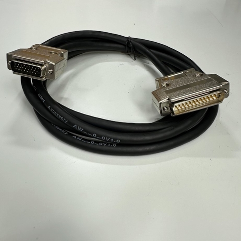 Cáp 2M 6.5ft Shielded Cable TPS DB25 Male to MTF DB26 Male For Atlas Copco Communication Cable
