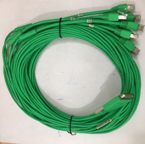 Cáp Điều Khiển Cisco Systems CAB-HD8-ASYNC  VHDCI 68 Male to 8 RJ45 Male Cable 72-4023-01 PVC Green Length 3Metres