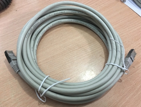 Cáp Mạng Đúc CAT6 Gigabit Ethernet Network Patch Cable STP Shielded - RJ45 Straight-through Grey Ethernet Patch Length 5M