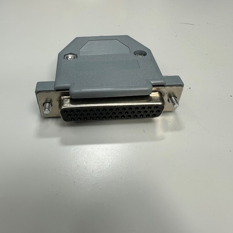Đầu Jack DB44 44 Pin Female 3 Rows D-Sub Connector Plastic Hood Cover Backshell Solder Type Nickel 44 Way For Industrial Servo Motor, Interface I/O Control, Data Signal and Power Cable