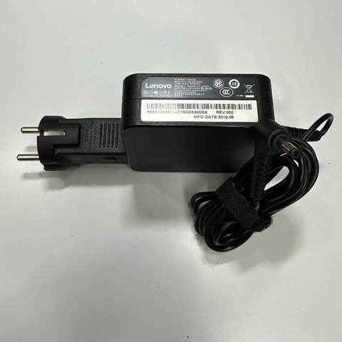 Adapter 20V 3.25A 65W Lenovo ADLX65CCGC2A EU Plug Connector Tip Size 4.0mm x 1.7mm For Lenovo IdeaPad, Lenovo Flex 5 Power Supply Charger