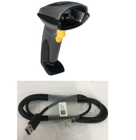 Cáp Máy Quét Symbol DS6708 Barcode Scanner CBA-U01-S07ZAR Cable USB to RJ50 10P10C Length 1.8M