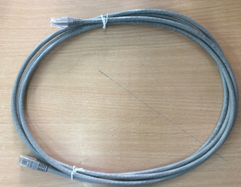 Dây Nhẩy ADC KRONE Cat6 RJ45 UTP Patch Cord Straight-Through Cable 6451 5 994-20B PVC Jacketed GREY Length 2.1M