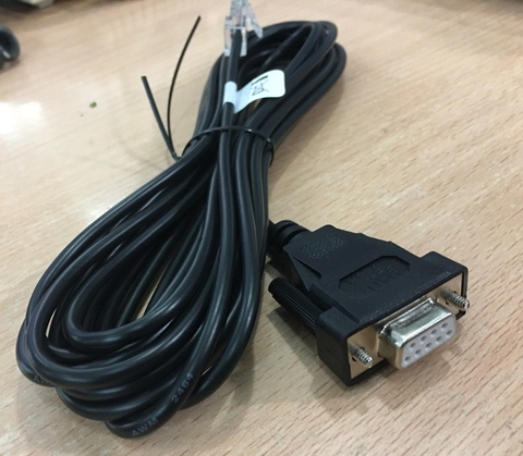 Cáp Điều Khiển APC 940-1525A UPS Communications Smart-UPS Signalling Serial RS-232 Cable DB9 to RJ45 RJ50 10Pin - Same as 940-1525C and 940-0625A But A Longer Cable Length 5M