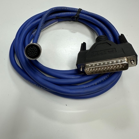 Cáp 3M 10ft Datalogic CAB-DS03-S Cable Connector 17 Pin A-Code Female to DB25 Male For Datalogic Matrix Reader Industrial Barcode Scanner