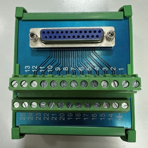 Cầu Đấu Connectwell ESMT Connector DB25 Pin Female Interface Terminal Block
